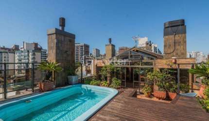 Cobertura para Venda em Porto Alegre, Auxiliadora, 5 dormitórios, 4 suítes, 7 banheiros, 3 vagas