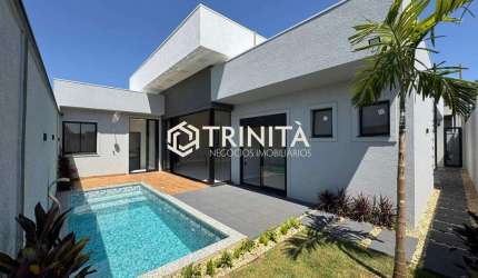 Casa com 3 suítes e 4 vagas de garagem| Tropical 3