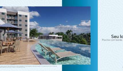 Apartamento a venda 2/4 com 44 m² no Duo Reserva Piririguá em Cajazeiras