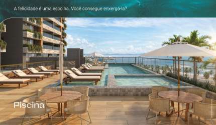 Apartamento a venda com 3/4 sendo uma suíte com 95m² em Mirari Urban Beach