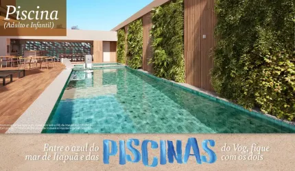 Apartamento a venda 2 suítes em Vog Itapuã