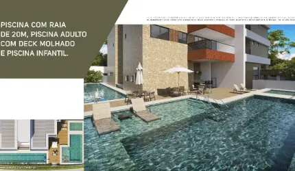 Apartamento a venda no Move Com 2 e 3/4 no Itaigara