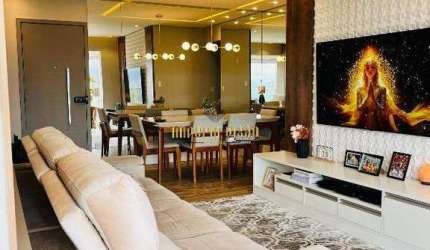 Apartamento com 3 dormitórios com sacada venda no Residencial Essence Prime Living com elevador no Jardim Marica - Mogi das Cruzes/SP