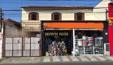 Casa com Salão Comercial no bairro Mogi Moderno - Mogi das Cruzes-SP