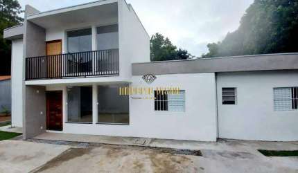 Sobrado novo em condomínio com 03 dormitórios, 01 suite, Chácara Ceres, Suzano