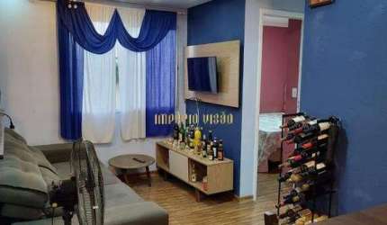 Apartamento para Aluguel com 2 Dormitórios, Mobiliado e com eletrodomésticos, no Condomínio Parque Savassi - Suzano - SP