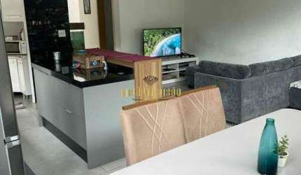 Casa à venda com 3 Dormitórios, sendo 1 Suíte e Espaço Gourmet no bairro Pastoril - Ribeirão Pires-SP