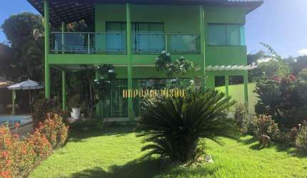 Casa com 3 suítes no condomínio de Alto Padrão Outeiro da Glória em Porto Seguro-BA.