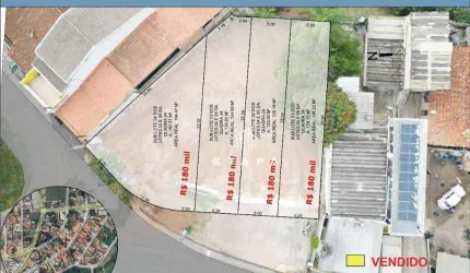 Terreno à venda, 162 m² por R$ 180.000 - Jardim Imperial - Atibaia/SP
