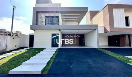 Jardins Barcelona - Casa de Condomínio 4 quartos, sendo 4 suítes