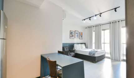 Apartamento tipo para venda com 1 quarto, sendo 1 suíte, 38m²