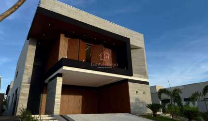 Casa Moderna no Alphaville, com 4 Suítes, Piscina e Automação Completa
