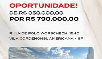 Condomínio Jardins dos Ipês Amarelos: lote 632m² - Vila Cordenonsi - Americana -SP