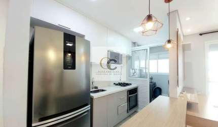 Apartamento para locação - Água Branca - 2 quartos - 1 suíte - varanda - mobiliado - 1 vaga - 58m².