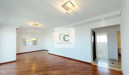 Apartamento de 168 m² para locação com 3 suítes, varanda gourmet, vista livre e 3 vagas