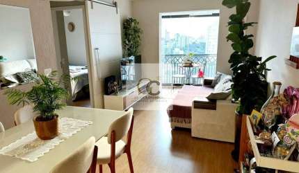 Apartamento á venda na vila Pompeia - 2 dormitórios - varanda - 1 vaga - 58m²