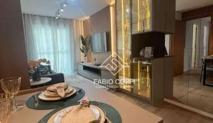 Apartamento com 3 dormitórios à venda, 73 m² por R$ 700.000,00 - Parque Mirandela - Bauru/SP