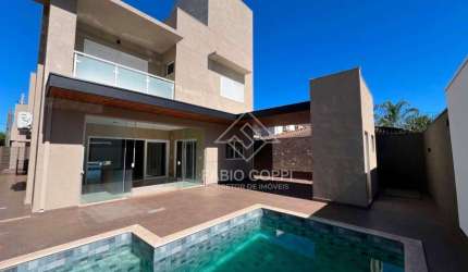 Casa com 4 dormitórios à venda, 314 m² por R$ 2.450.000 - Villaggio III - Bauru/SP