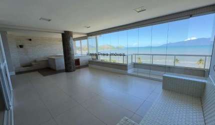 Apartamento alto padrão frente mar para locação e venda no Centro em Caraguatatuba