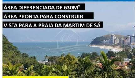 Terreno à venda no Martim de Sá, Caraguatatuba  por R$ 500.000