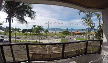 APARTAMENTO FRENTE MAR PARA VENDA E LOCAÇÃO NO CENTRO EM CARA GUATATUBA