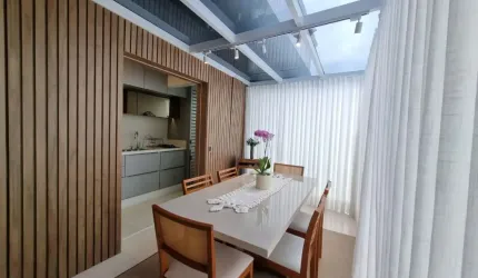COBERTURA PÉ NA AREIA - 3 DOR, 3 VAGAS, EXCELENTE TERRAÇO E ÁREA GOURMET