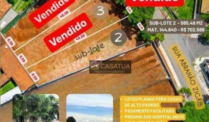 Terreno à venda, 585m² por R$ 703.000,00 - Barro Vila Santista - Atibaia/SP