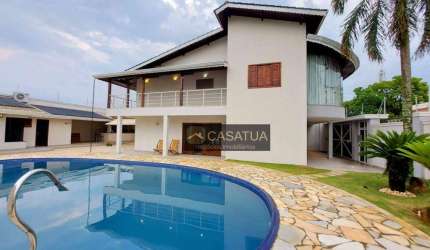 Casa Térrea com 3 suítes, à venda, 321,43m2 por R$ 2.550.000,00 - Bairro Jardim Paulista - Atibaia/SP.