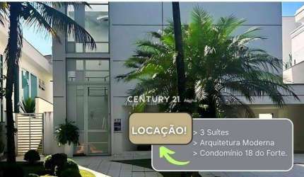 Casa com 3 dormitórios para alugar, 400 m² por R$ 19.847,00/mês - 18 do Forte - Santana de Parnaíba/SP