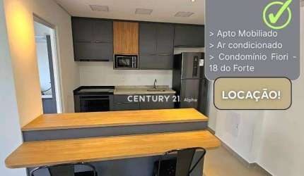 Apartamento com 1 dormitório para alugar, 40 m² por R$ 4.350,00/mês - Empresarial 18 do Forte - Barueri/SP