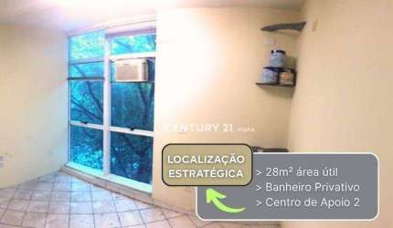 Sala, 28 m² - venda por R$ 115.000,00 ou aluguel por R$ 1.739,94/mês - Centro de Apoio II (Alphaville) - Santana de Parnaíba/SP
