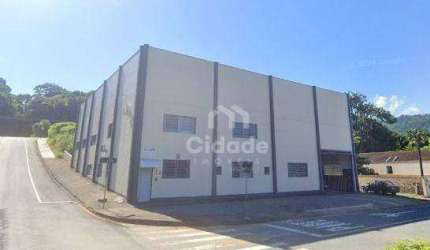 Galpão para alugar, 560 m² por R$ 8.500/mês - São Luís - Jaraguá do Sul/SC