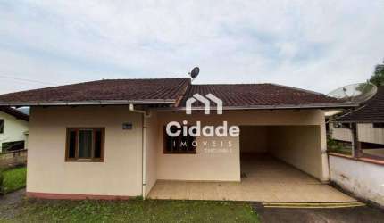 Casa com 3 dormitórios para alugar, 85 m² por R$ 2.200,00/mês - Barra do Rio Cerro - Jaraguá do Sul/SC