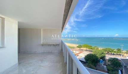 Vista para o mar, com 03 quartos com 02 suítes alto padrão