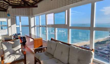 Cobertura vista mar com 3 dormitórios à venda, 188 m²  - Itapuã - Vila Velha/ES
