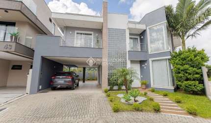 Casa em condomínio fechado com 4 quartos à venda na Rua Júlia Huga Maria Negrello, 244, Umbará, Curitiba, 294 m2 por R$ 2.289.000