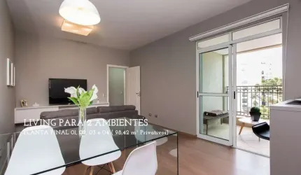 Apartamento com 2 quartos à venda na Avenida João Gualberto, 575, Alto da Glória, Curitiba, 98 m2 por R$ 863.000