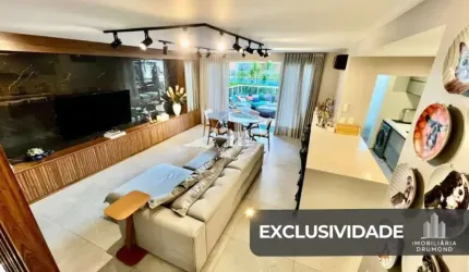 Apartamento com Piscina e 2 Quartos e Suítes na Pedra Branca