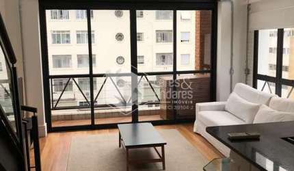 Apartamento tipo para venda e locação com 1 quarto, sendo 1 suíte, 75m²