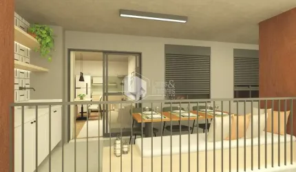 APTO À VENDA, COM 57M²  2 DORM 1 SUÍTE, COM PONTO PARA AR COND. AQUECIMENTO A GÁS, PONTO DE COOKTOP