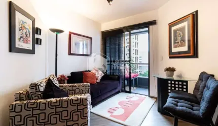 Apartamento tipo para venda com 1 quarto, sendo 1 suíte, 45m²