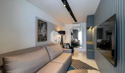 Apartamento tipo para venda com 1 quarto, sendo 1 suíte, 42m²