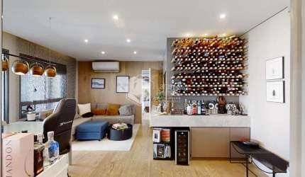 Apartamento tipo para venda com 1 quarto, sendo 1 suíte, 73.02m²