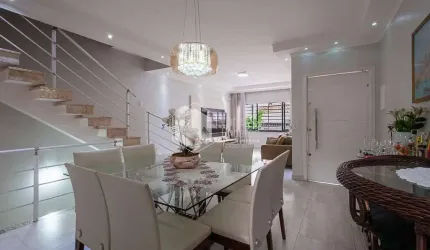 Sobrado para venda com 3 quartos, sendo 3 suítes, 160m²