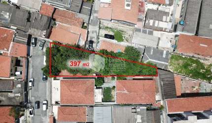 Terreno residencial para venda, 397m²