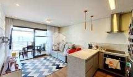 Apartamento tipo para venda com 1 quarto, sendo 1 suíte, 52m²