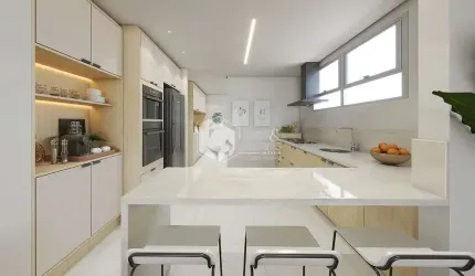 Apartamento tipo para venda com 3 quartos, sendo 3 suítes, 240m²