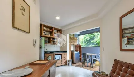 Apartamento garden para venda com 1 quarto, 47m²