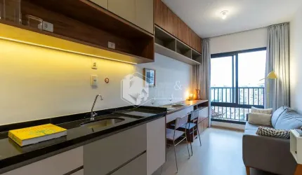 Apartamento tipo para venda com 1 quarto, 29m²