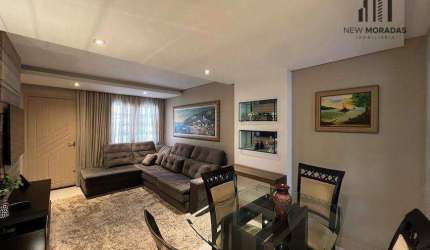 Oportunidade, Sobrado em condomínio, 4 dormitórios, 2 vagas, churrasqueira, à venda, 165m² - Xaxim